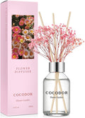COCODOR Flower Reed Diffuser Set / 3.4oz / Flower Garden/Scent Diffuser by Cocodor
