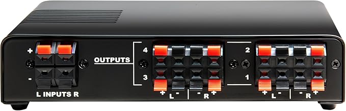 OSD Audio ISS4 4-Zone Speaker Selector Switch - Image 2
