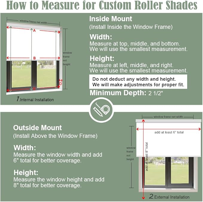 Zshine Motorized Blackout Window Blinds Customize Width Remote Control Wireless - Image 6