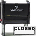 Basic Closed Self Inking Rubber Stamp by Vivid+Stamp