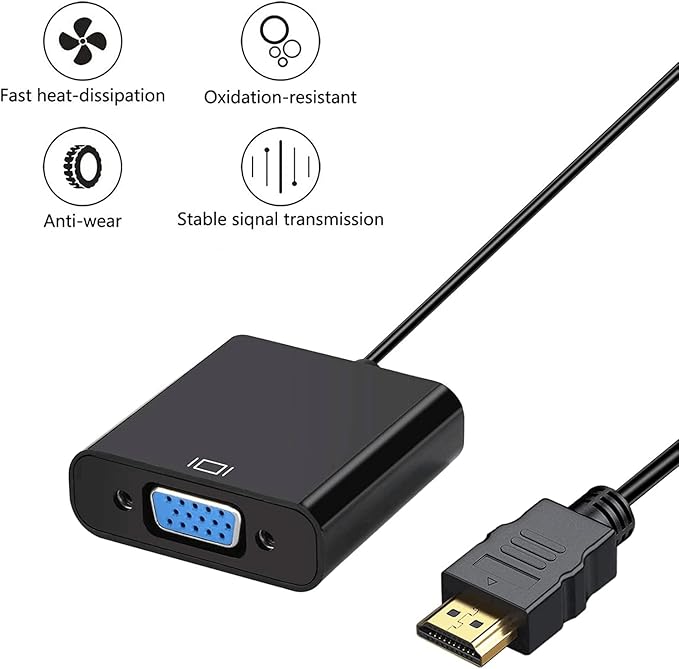 HDMI to VGA Adapter 20 Pack, Compatible - Image 4