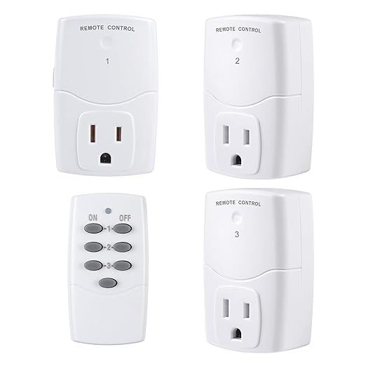 BN-LINK Mini Wireless Remote Control Outlet Switch Power Plug in by BN-LINK