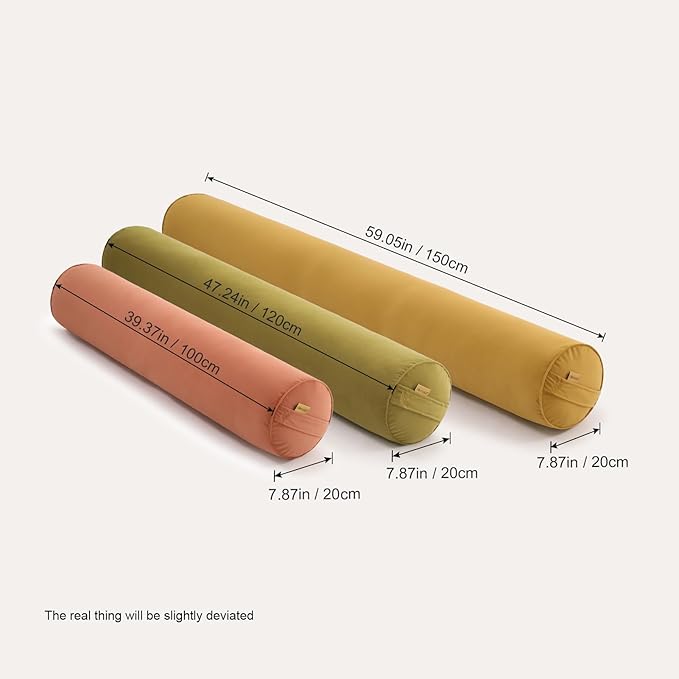 Cuddle Pillow – Body Pillow for Adults, Long Bolster Pillow for Bed, Soft & - Image 3