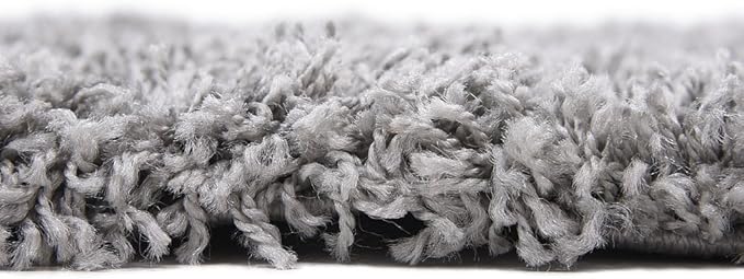 Unique Loom Solid Shag Collection Area Rug - Image 17