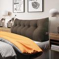 homecozy Wedge Headboard Pillow Dorm Room Reading Pillow Back Support by HOMECOZY