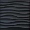 Art3d PVC Wave Panels for Interior Wall Decor, Antique Copper Textured 3D Wall by Art3d