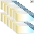 Sunco 24 Pack 2x4 LED Flat Panel Light Drop Ceiling Office Fixture, 7700 LM by SuncoLighting