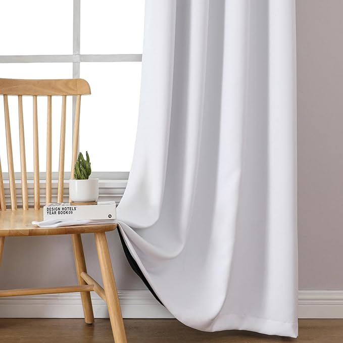 ChrisDowa 100% Blackout Curtains 78 inch Long - Image 7