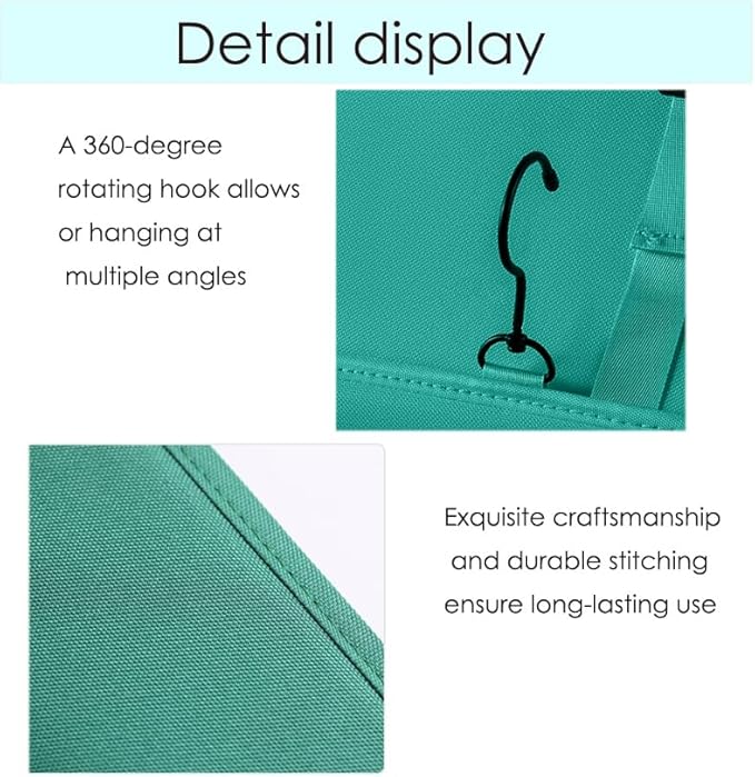 LASAMOLL Bedside Caddy Bedside Storage Organizer, Bed Caddy - Image 3