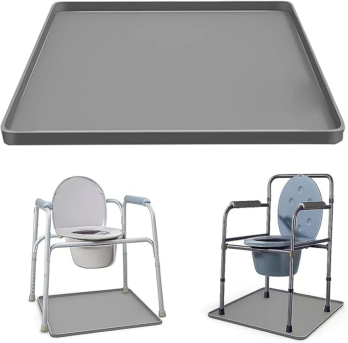 Bedside Commode Mat for Floor Protector by Unknown