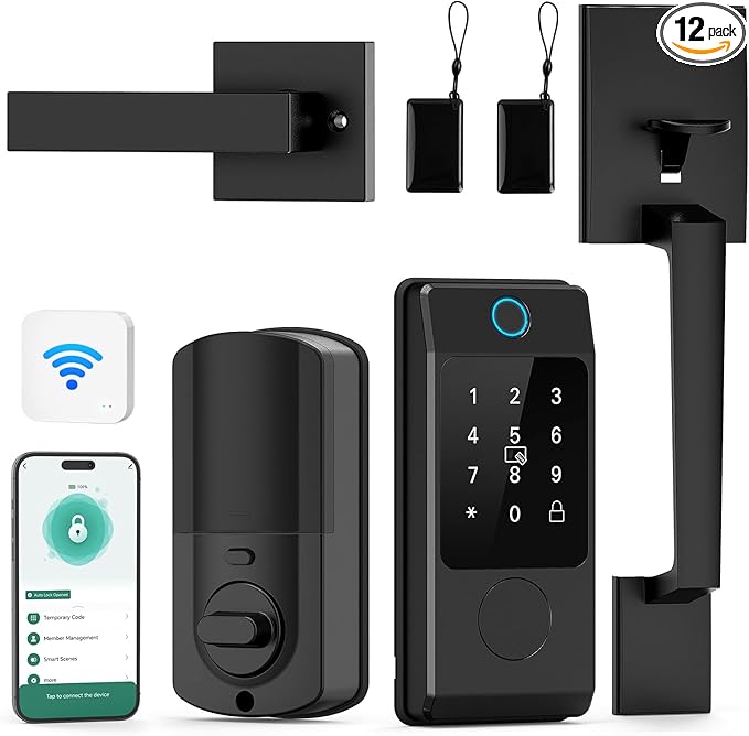 Miuedo WiFi Smart Locks for Front Door by Miuedo