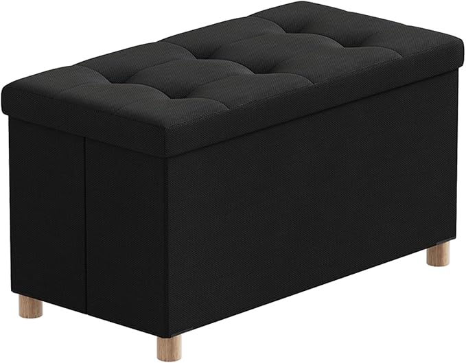BRIAN & DANY 30 Inches Folding Storage Ottoman Bench, Ottoman by BRIANDANY