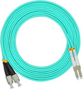 Jeirdus 3Meters 10ft LC to FC Duplex 50/125 10G OM3 Multi-Mode Fiber Optic by Jeirdus
