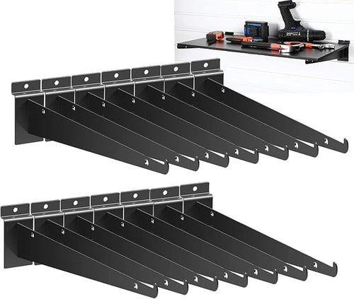 16 Inch Slatwall Shelf Bracket by APOCHON
