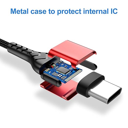 Durcord USB C Cable, Type C to Type C Charger Braided Compatible - Image 2