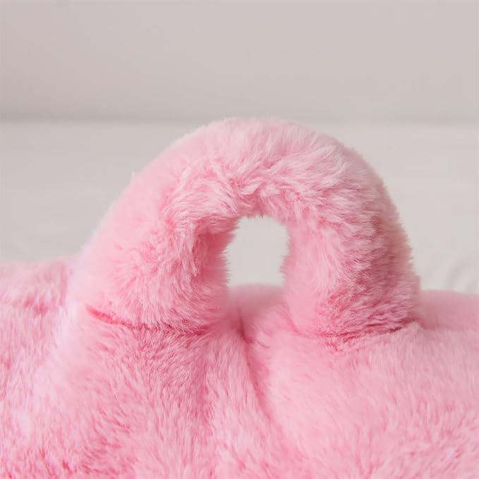 Holawakaka Standard Faux Fur Bed Rest Pillow - Image 7