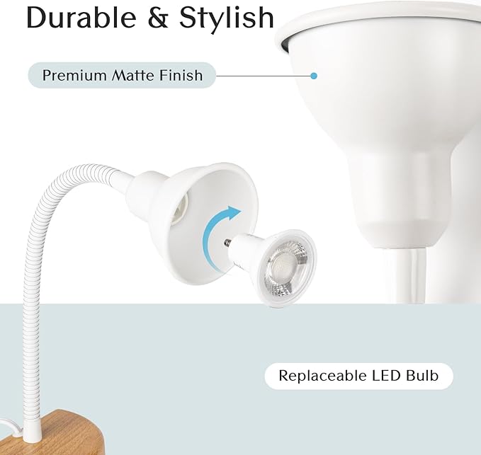 Solfres Patented Innovative Design Headboard Reading Light. No Drilling Golden - Image 4