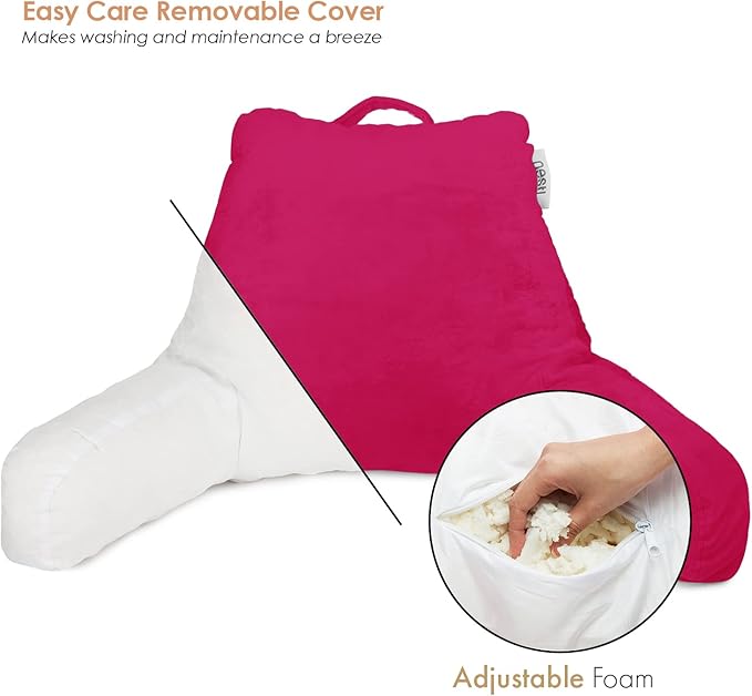 Nestl Reading Pillow with Shredded Memory Foam, Designed - Image 4