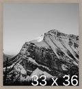 Frame It Easy 33 x 36 Rustic Gray Wood Frame by FrameItEasy