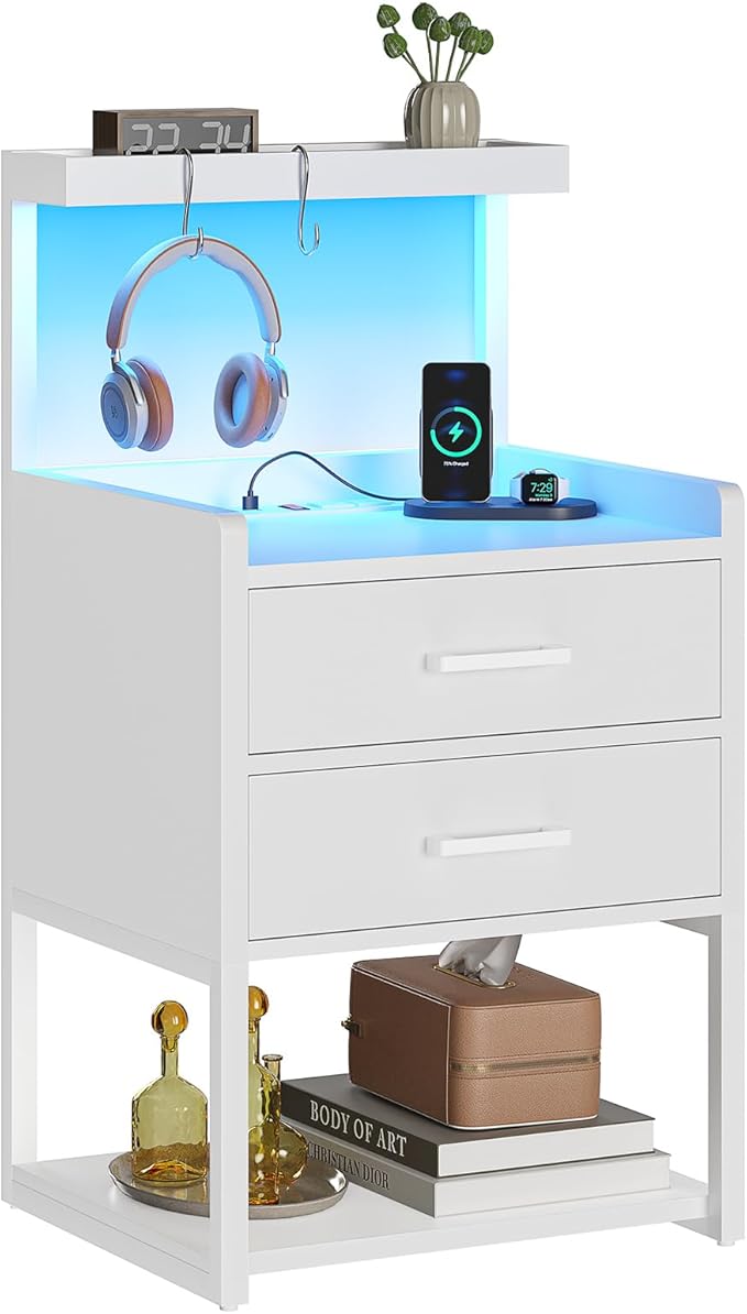 VIAGDO Nightstands Set of 2 - Image 9