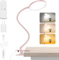 Reading Light with Remote, LED Desk Lamp Clip on RA>95 Dimmable Flexible by iFalarila
