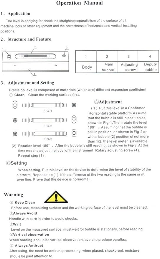 Accusize Industrial Tools 8'' Master Precision Level in Fitted Box, Accuracy: - Image 7