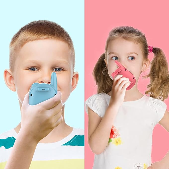 Qniglo Walkie Talkies for Kids Rechargeable 4 Pack, Kids Toys for 3-14 Year Old - Image 2