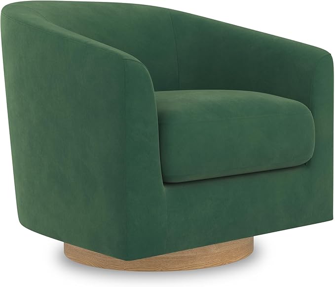Swivel Barrel Accent Chair - Image 9