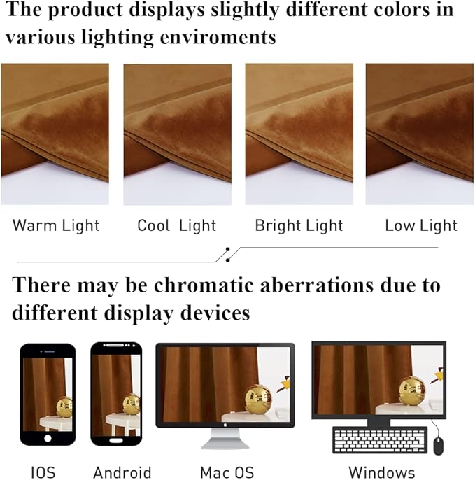 StangH Burnt Orange Velvet Curtains - Image 9