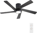 WINGBO 48 Inch Flush Mount DC Ceiling Fan by HomePage