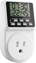 Techbee Digital Infinite Repeat Cycle Intermittent Timer Plug by Techbee