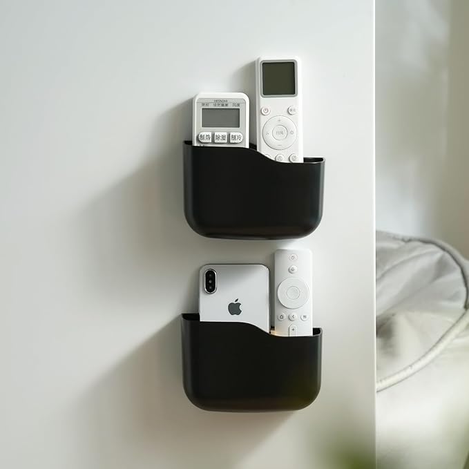 LINFIDITE TV Remote Holder Wall Mount Remote Control Holder - Image 9