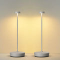 Cordless LED Table Lamp，Rechargeable Battery Desk Lamps, 3 Color Stepless by SIKEVHT
