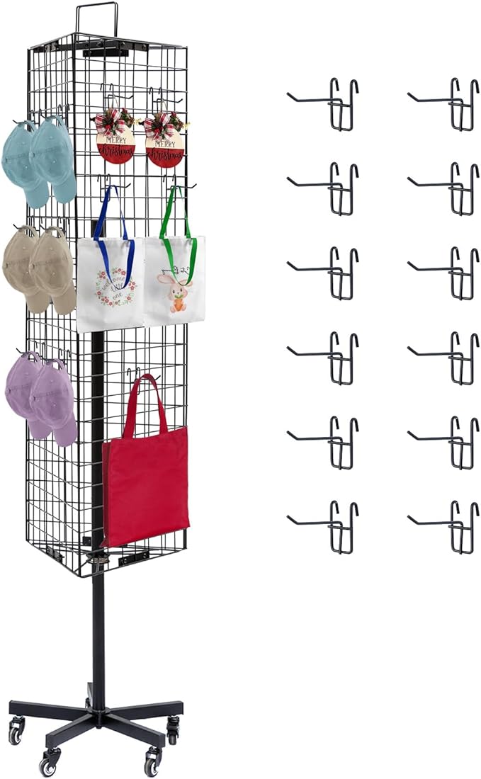 NectaCol Triangular Gridwall Panel Display Stand by NectaCol