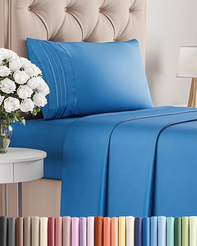 Twin XL Size 3 Piece Sheet Set by CGKUnlimited