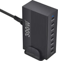 OHLOPL 300W 8-Port GaN PD3.1 Desktop Charging Station | Intelligent Power by Unknown