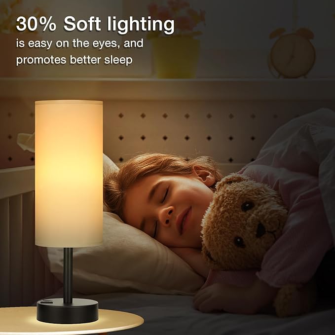 Bedside Touch Table Lamps for Bedroom Nightstand - Image 6