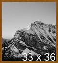 Frame It Easy 33 x 36 Hazel Wood Frame by FrameItEasy
