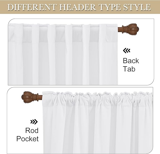 RYB Home Velvet Curtains 108 inches Long - Image 4
