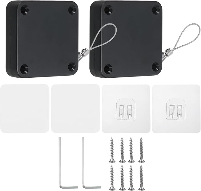 PATIKIL Punch-Free 500g Automatic Sliding Screen Door Closer by PATIKIL