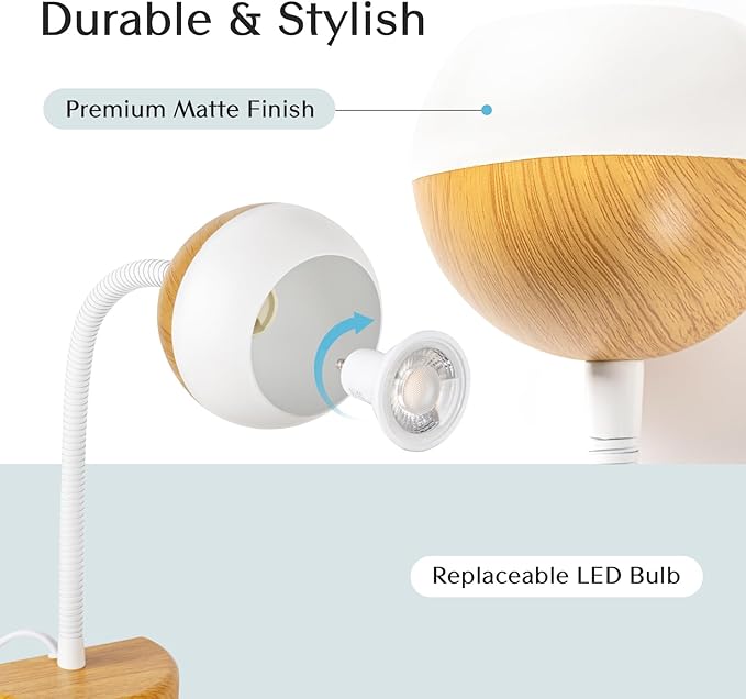Solfres Patented Innovative Design Headboard Reading Light. No Drilling Book - Image 4
