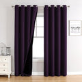 ChrisDowa 100% Blackout Curtains 80 inch Long by ChrisDowa