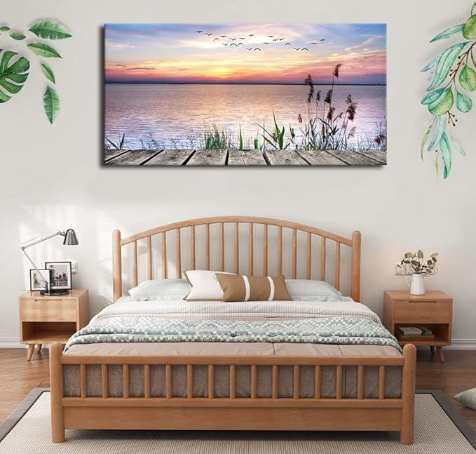 Yearainn Sunset Lake Wall Art - Image 5