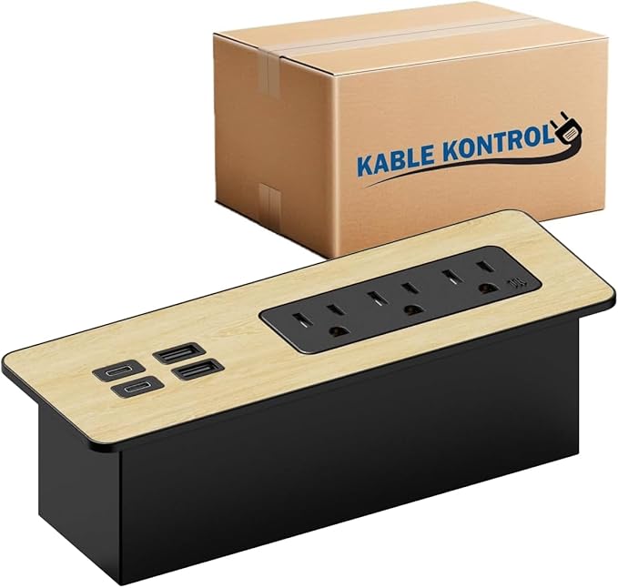 Kable Kontrol Recessed Power Strip Kit by KABLEKONTROL%C2%AE