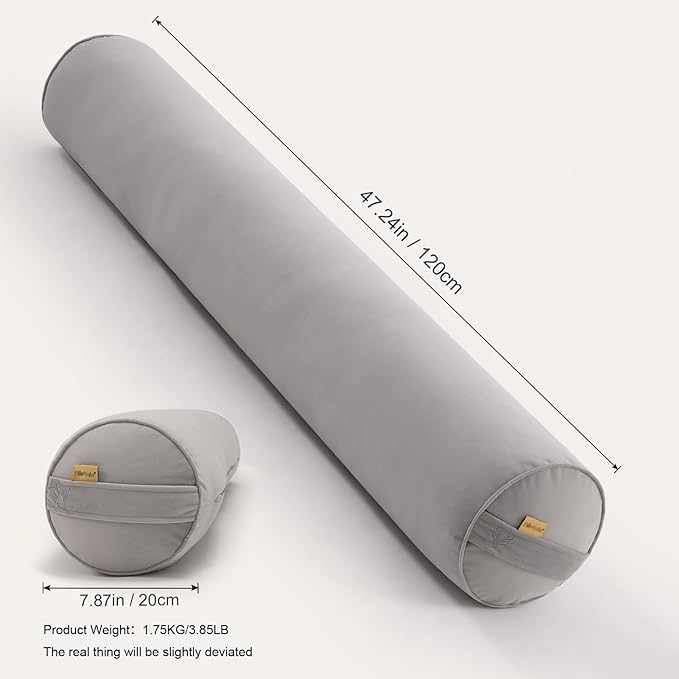 Cuddle Pillow – Body Pillow for Adults, Long Bolster Pillow for Bed, Soft & - Image 2
