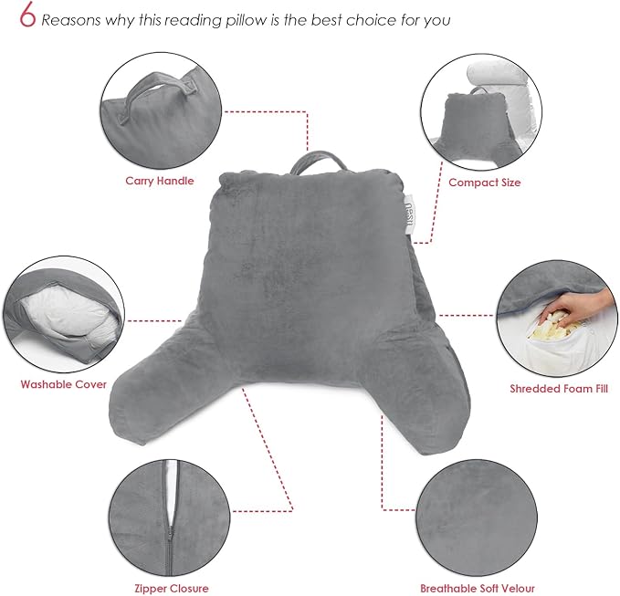 Nestl Reading Pillow for Kids & Teens - Image 9