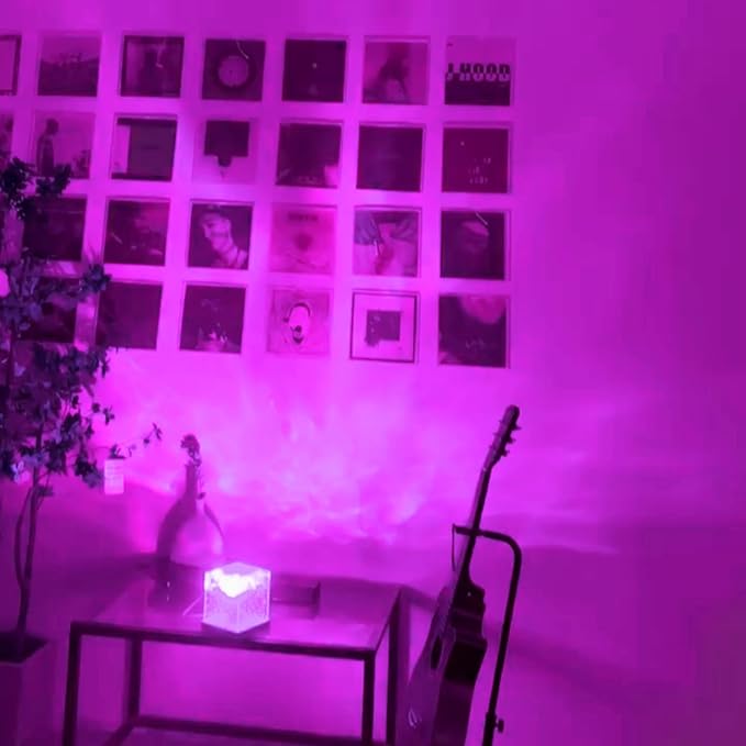 Aurora Ocean Wave Lights Projector Corded, 16 Colors Changing Light Touch - Image 5