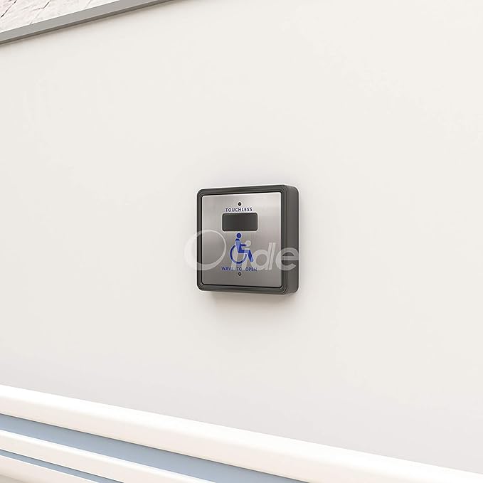 Olideauto Automatic Touch Free Door Opener+2PCS Wireless Touch Free Square - Image 5