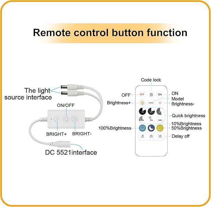 COB LED Strip Lights Cool White, 24V Dimmable led Light Strip KIT - Image 3