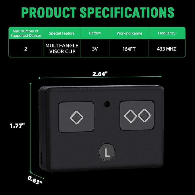 3-Button Remote Transmitter Replace - Image 6